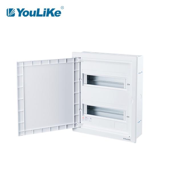 Quality IP40 Double Phase 24 Way DB Box Dustproof Electrical Industrial for sale