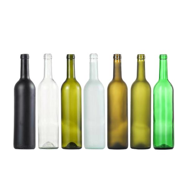 Custom OEM 750ml Glass Wine Bottles|Food-Grade&UV-Resistant|Premium Glass Vessels for Wineries&Brewerie