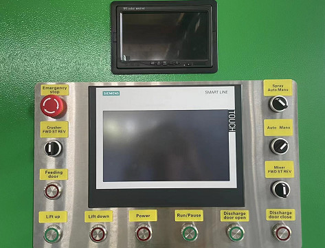 Restaurant 2000kg Home Food Waste Recycling Machine Decomposer SUS304