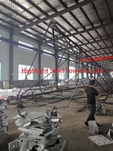 China Angular Three Legged 60 Degree Lattice Telecom Tower wholesale