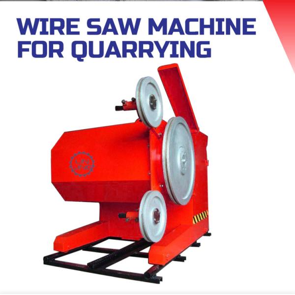 Economy Advantage Granite Quarry Wire Saw Machine for Mining Granite Marble Limestone
