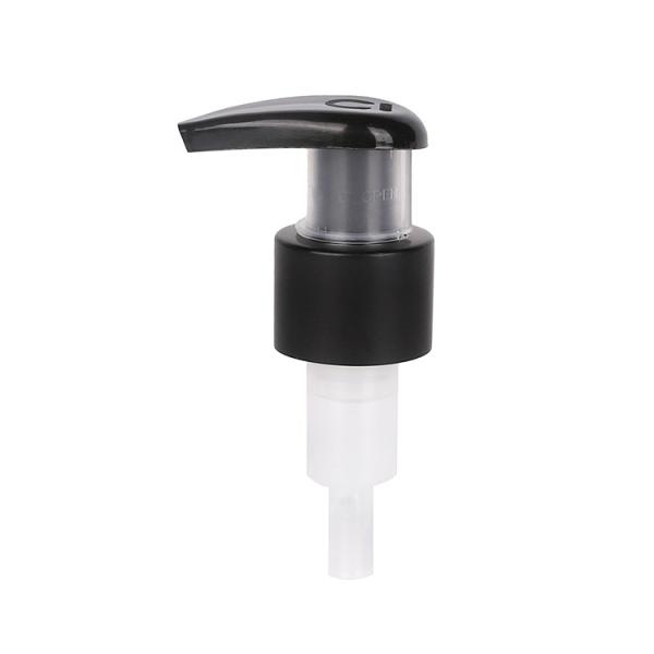 Quality 24/410 Face Clean Hand Wash Travel Set Plastic Lotion Pump With Locking Clip for sale
