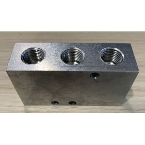 China Custom 6061 Lathe Turning Services Hydraulic Manifold Valve Block wholesale
