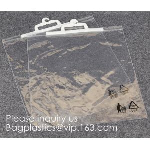 Custom Logo Printing EVA Garment Underwear Clothes Packaging Transparent Button