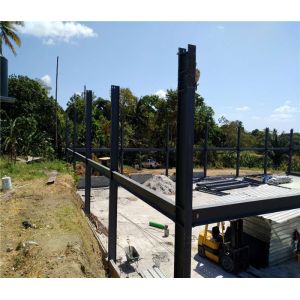 Q235 Steel Structure Fabrication For Storage Shed Building