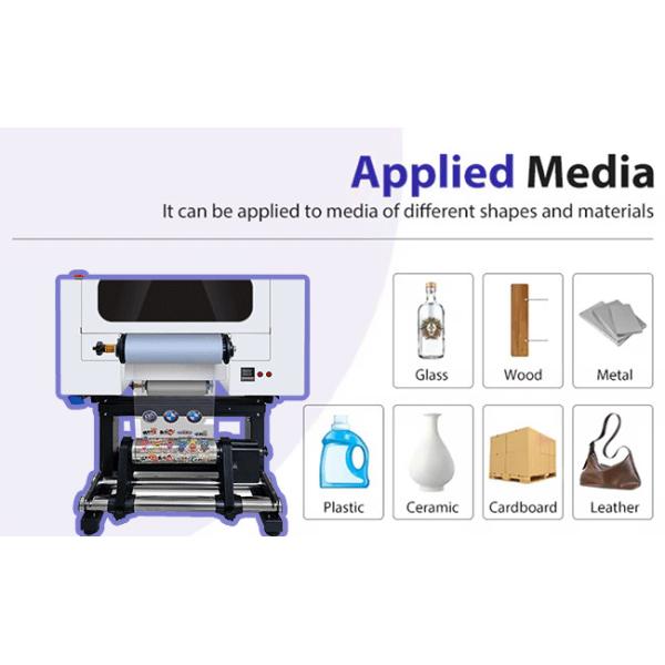 11.8 Inch 30cm XP600 UV DTF Printer Cup Wrap Stickers Printer Printing Machine