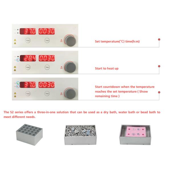 Laboratory Heating Metal Dry Block Incubator 25~150°C Heating Dry Bath