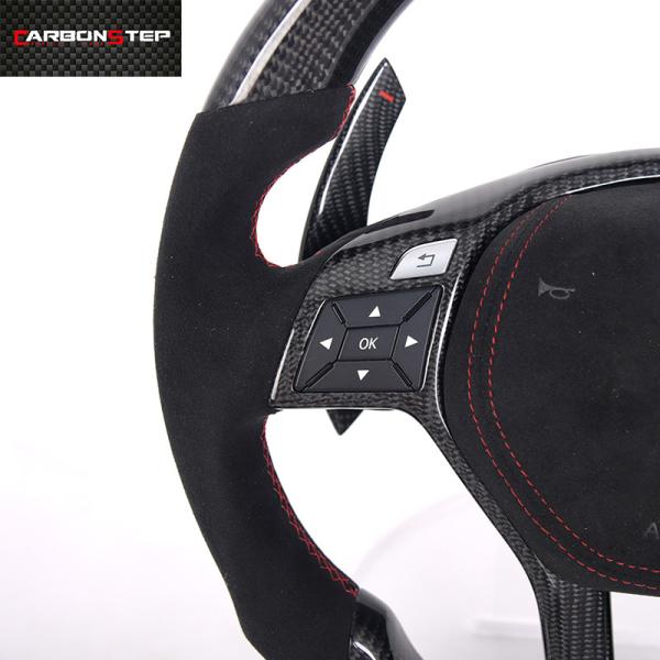 Paddles Mercedes W176 Amg Steering Wheel Custom Carbon Fiber