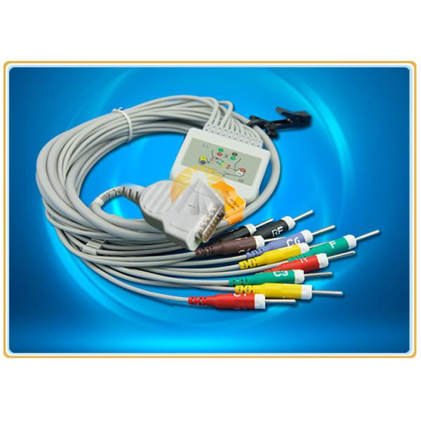 GE Marquette MAC 500 ECG Electrode Cable Durable Medical Grade TPU Cable