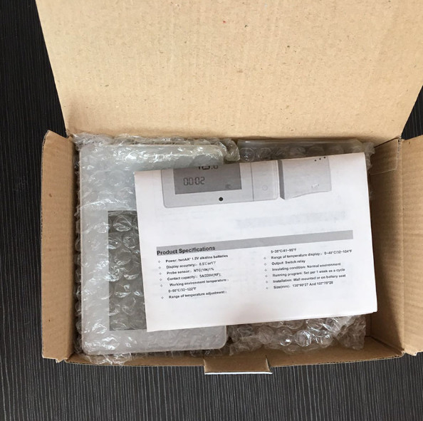 433MHz Wireless Gas Boiler Thermostat RF Control Wall-Hung Boiler Heating Thermostat