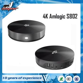 Quality Android 4.4 KitKat amlogic S802 quad core tv box for sale