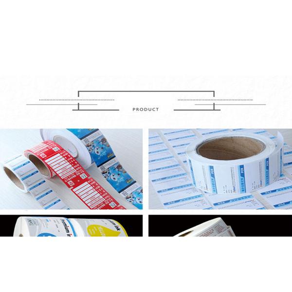 Eco Friendly Waterproof Qr Code Stickers , Custom Vinyl Self Adhesive Stickers