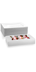 B07M9PQPNB B07RXVGKCC B07RXTNFD4 MT PRODUCTS Beautiful White Paperboard Pastry, Bakery Box Donuts