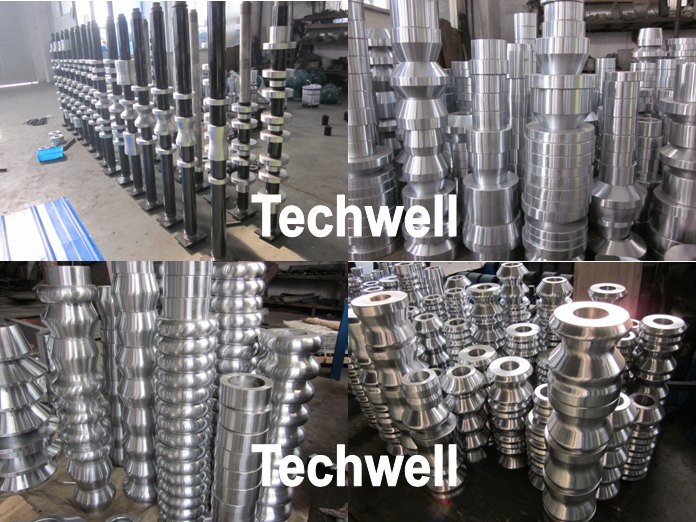 0.18mm Galvanised Corrugated Steel Sheet Roll Forming Machine Exported To Malawi