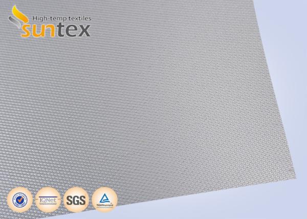 Quality Silicone Rubber Coated Glass Fiber Cloth Roll For Fireproof Blanket for sale