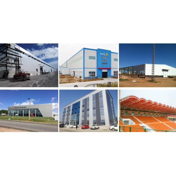 Environmental Friendly Steel Structure Industrial Building Logistics Warehousing Mechanical Processing Compatibility