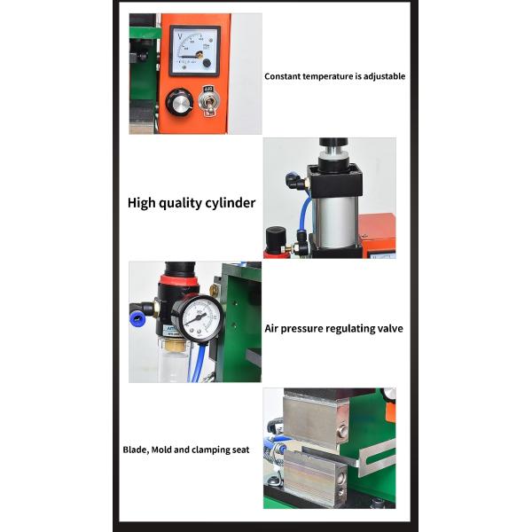 Pneumatic Braided Wire Cable Stripping Machine 1.5mm-25mm Length