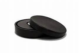 China EPDM Rubber Coated Neodymium Pot Magnet with Internal Thread wholesale