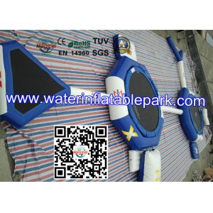 Commercial Business Inflatable Water Games , Funny Inflatable Water Trampoline