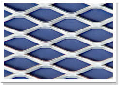 Multi Shape Expanded Metal Sheet Aluminium / Thin Low Carbon Steel / Stainless Steel