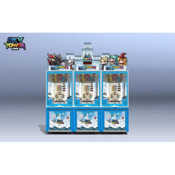 1000W High Income Redemption Arcade Machines Coin Pusher Build Sky Tower Game