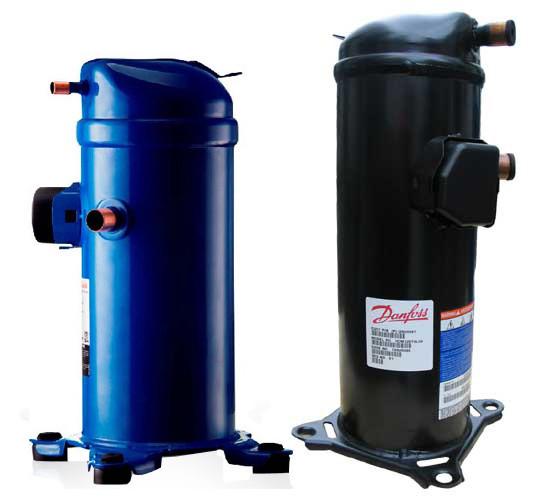 Quality  Performer Air Conditioning Scroll refrigeration compressors HRP/HLP/HCP Series R407C 2.5HP to 10HP for sale