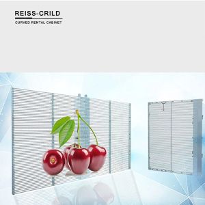 China Flexible IP43 P3.91 Glass Wall LED Display 500x1000mm wholesale