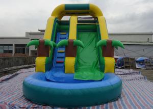 China Amusement Inflatable Water Slide PVC Tarpaulin For Kids Fun Inflatable Water Park For Kids wholesale
