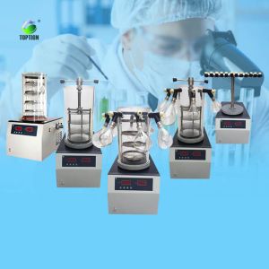 China SGS Home Freeze Dryer Laboratory Small Lyophilizer Machine on sale