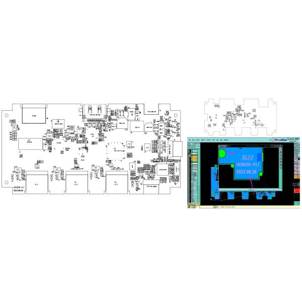 HUB24 8 In 1 USB C HUB For Conference System With 8 Ports USB Data HUB 4K HDMI Video Extender