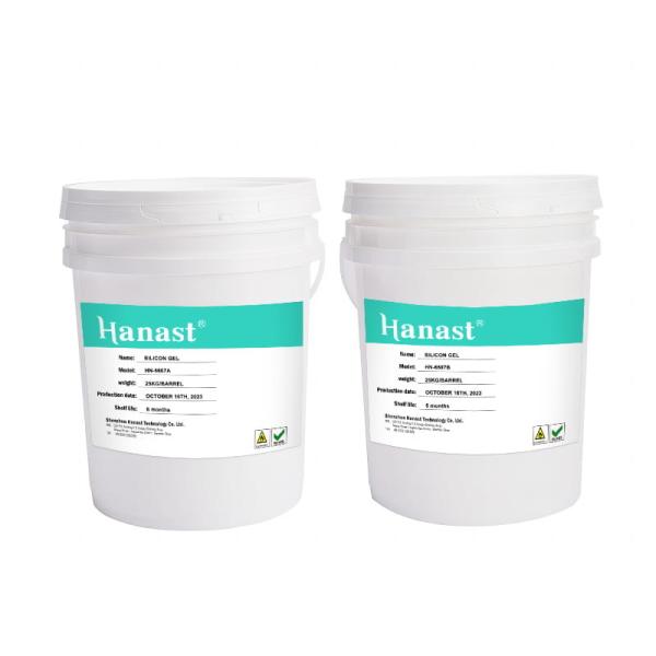 China Vulcanizing Transparent Electrical Clear Potting Epoxy Silicon Gel Shockproof wholesale