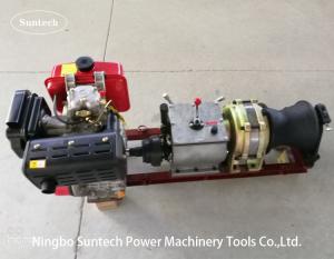 China Power Construction Diesel Powered Winch Cable Pulling Engine Powered Winch on sale