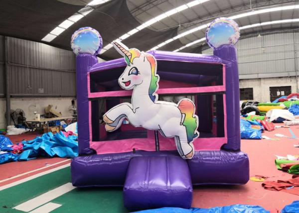 Quality High Strength Kids Castle Jump House For Garden Double Suture Technology for sale