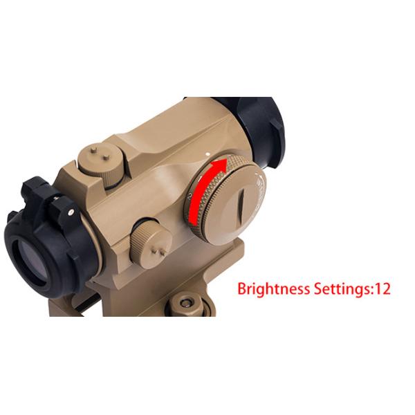 Multi - Layer Anti - Reflex Optical Coating Red Dot Scope With CR1632 or 3V Lithium Battery