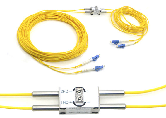 FC to FC Variable Fiber Optic Attenuator , VOA Variable Optical Attenuator