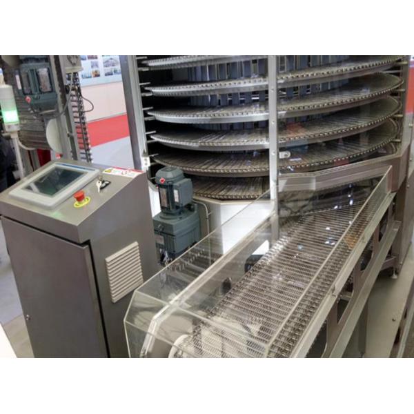 CE Certificate Bread/hamburger bun production line with Industrial sprial Cooler and tunnel Oven ,capacity 10000 pieces
