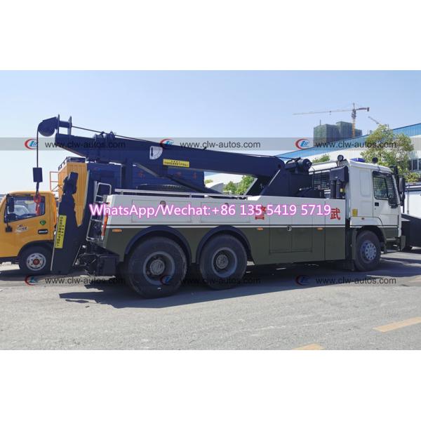 Sinotruck HOWO 6X6 371HP 20T 30T Off Road Wrecker