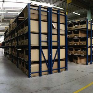 1000kg Factory Pallet Racking Blue Adjustable Metal Shelves
