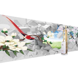 China CE Certificate Mural Printing Machine , Vertical Painting Wall Machine wholesale