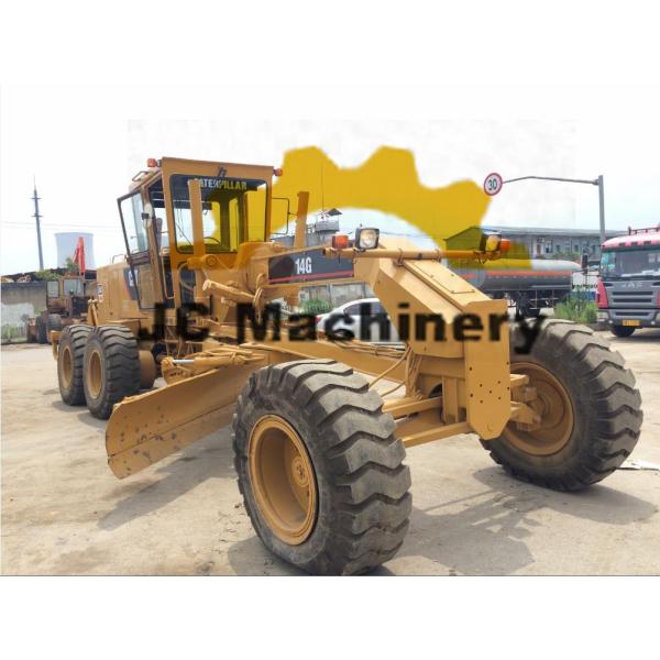 Road Maintainance Used Motor Graders CAT 14G With CAT Engine 44 Km/H