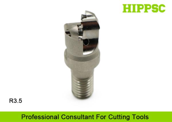 Quality R5 Spherical CNC Router Bits Set With Screw And Two Isometric Inserts for sale