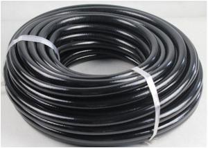 Black SAE 100 R8 3 / 8'' Hydraulic Hose Fiber Reinforcement  -40℃ To +100℃