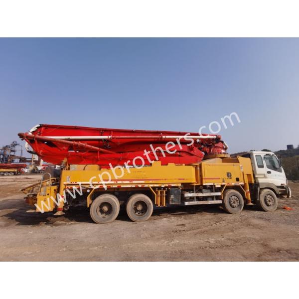 Putzmeister 46m Truck Mounted Concrete Pump Truck Mounted Pump Contractor