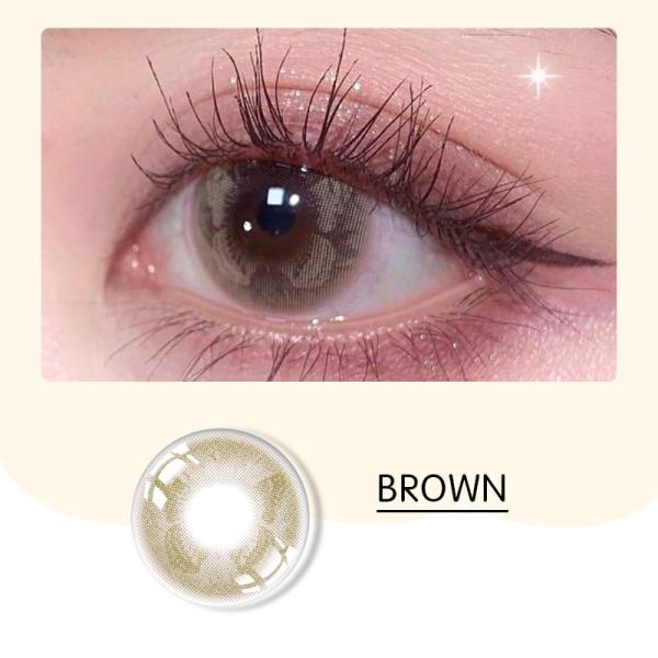 Oem Butterfly Contact Lens Solid Colored Contacts For Nearsightedness