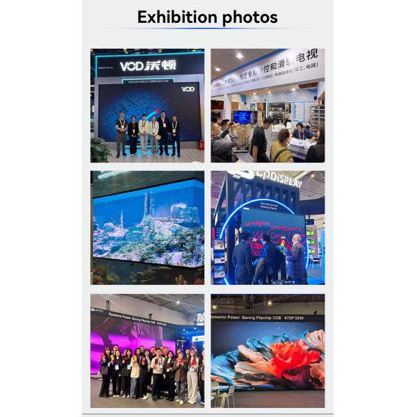 220V P1.25 Flexible COB LED Screen Display Board 200x200 Pixels