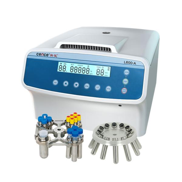 6000rpm Medical L600-A Benchtop Centrifuge With 12x15ml Angle Rotor