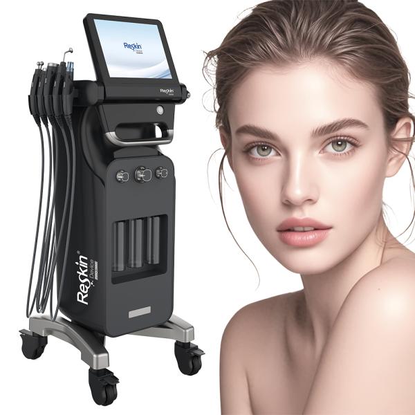 New Arrival 6 In1 Hydra Facial RF Skin Lifting Ultrasonic Cold &Hot Hammer For Beauty Salon Use