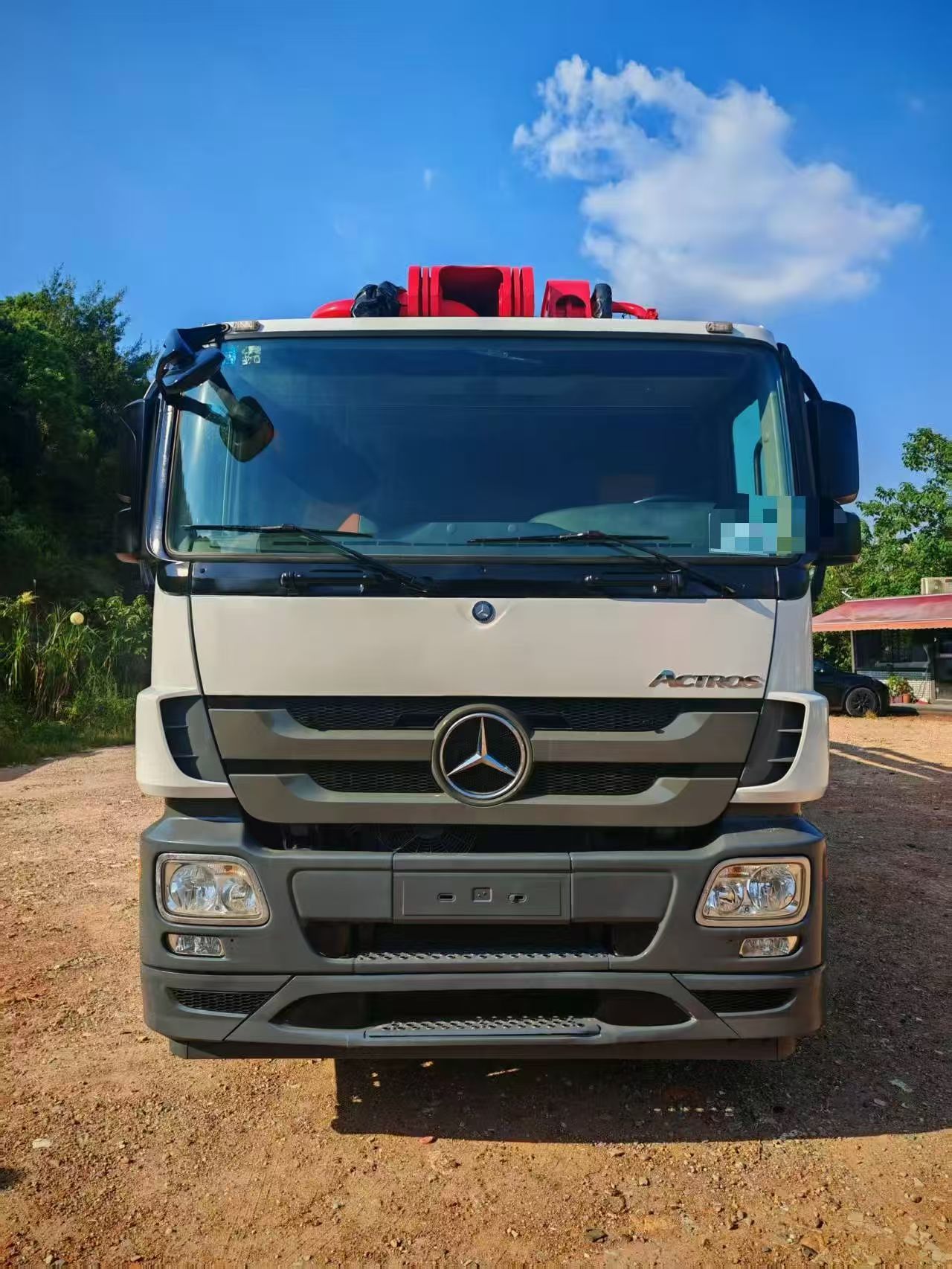 Buy cheap SANY 2017 56m Concrete Pump Truck (Mercedes-Benz Chassis) from wholesalers