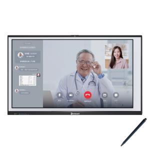 Indoor 75 All In One Touch PC LCD Display Conference 4k Interactive White Board