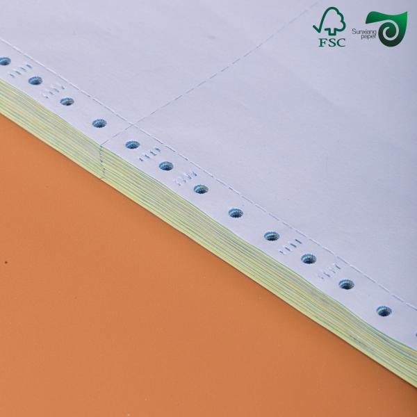55gsm Carbonless Paper FSC With Black Blue Imaging Various Formats